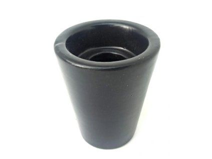 Svícen na stolní svíčku, tea light 2ks černý