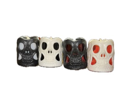 Halloweenská LED svíčka MIX