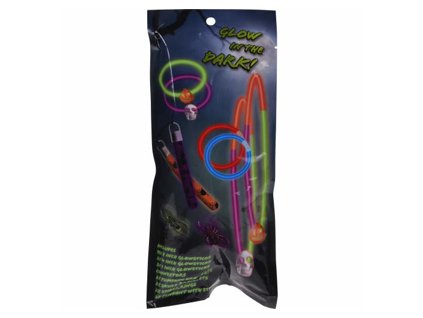 Sada svítících kroužků HALLOWEEN