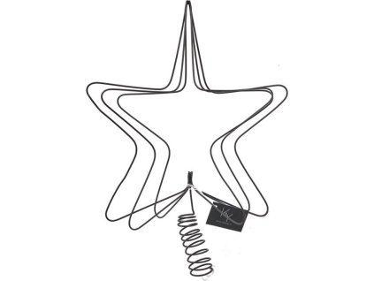 Blokker kovová hvězda na vánoční stromeček