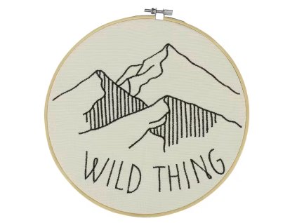 Nástěnná dekorace Wild Thing Ø23 cm