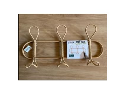 Nástěnný kovový věšák Larry