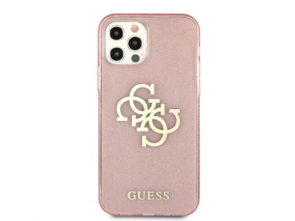Pouzdro GUESS pro iPhone 12 Pro Max růžová