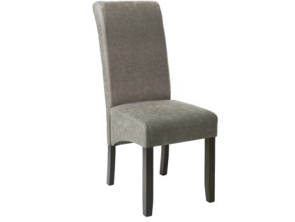 Jídelní židle ergonomická, masivní dřevo mramorová šedá