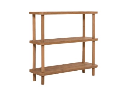 Knihovna Step v přírodní barvě
