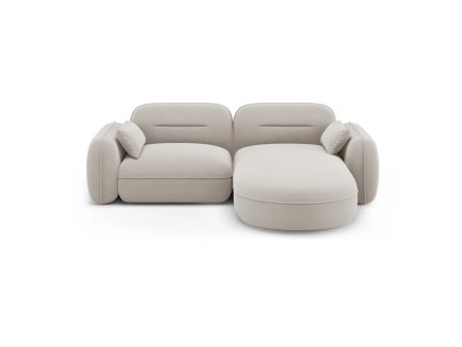 Rohová pohovka Audrey krémová