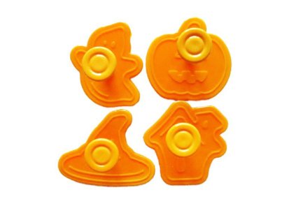 Vykrajovačka s pístem Halloween 4 ks