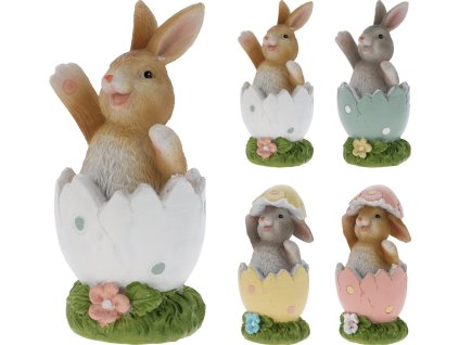 Velikonoční zajíček ve vajíčku