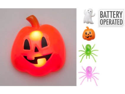 Halloweenská LED přísavka