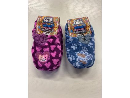 Dětské domácí pantofle