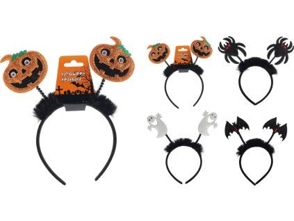 Halloweenská čelenka