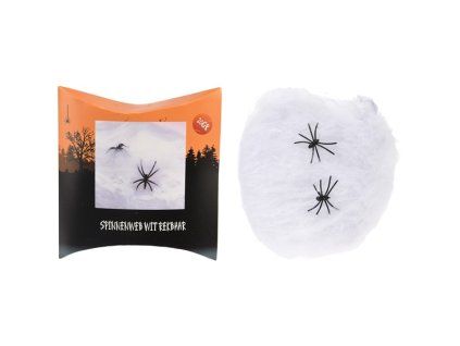 Halloweenská pavučina se 2 pavouky
