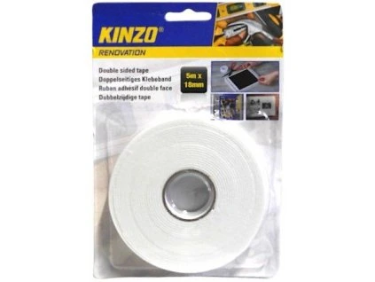 Oboustranná lepicí páska KINZO 5m