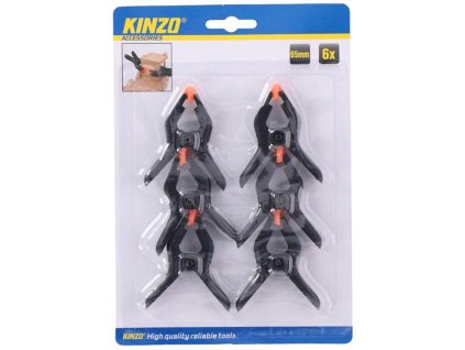 Upínací svorka KINZO 6ks
