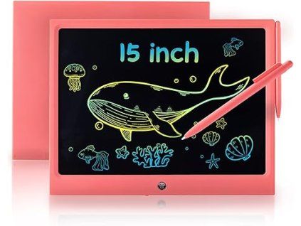 Kreslící LCD tablet 15palcový červený