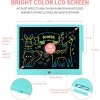 LCD barevný psací tablet pro děti 15palcový zelený  Nové