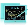 LCD barevný psací tablet pro děti 15palcový zelený