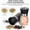 Sada mlýnků na sůl a pepř s nastavitelným keramickým mletím  Nové