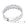 MFi USB‑C → Lightning nylonový kabel 2 m, bílý