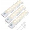 LED světlo s pohybovým senzorem 3ks