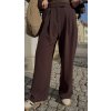 Oblekové kalhoty BROWN