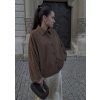 Oversized košile BROWN