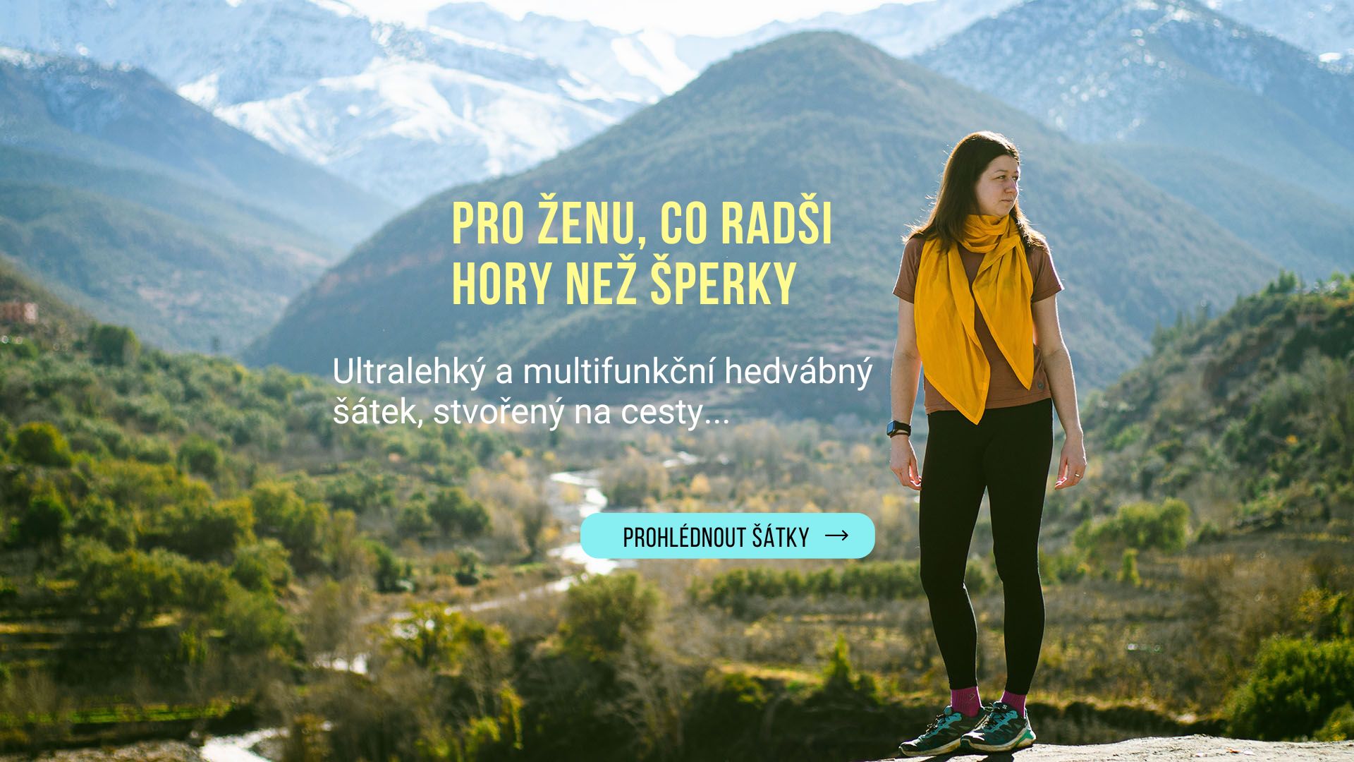 Pro ženu, co radši hory než šperky
