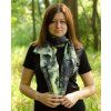 hedvabny satek minsk davida zelena cerna 140x90 ultralight modelka