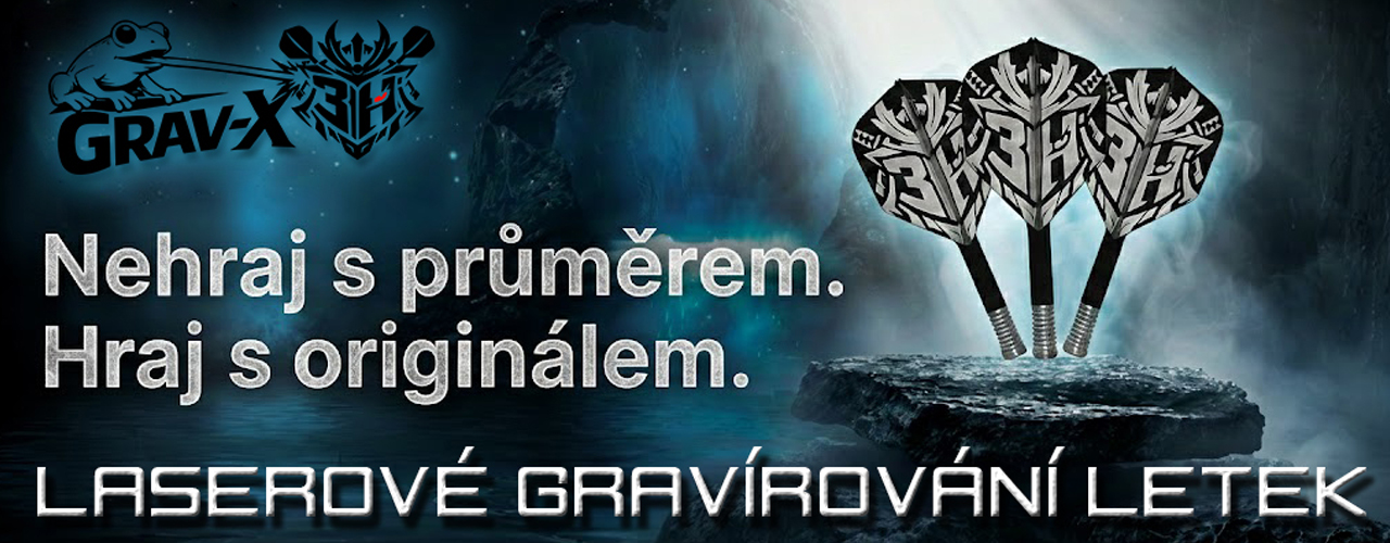 Gravírování letek na šipky