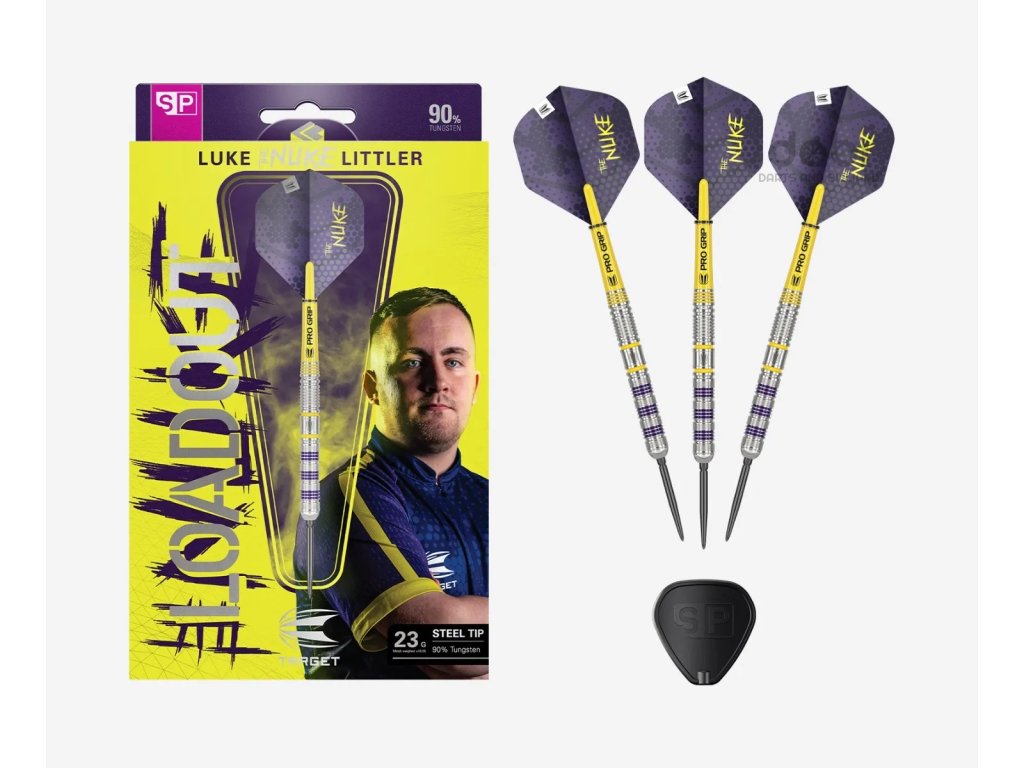 Šipky Target Luke Littler Loadout SP 90% 24g steel - Dabi Šipky Target Luke Littler Loadout SP 90% 24g steel - Dabi