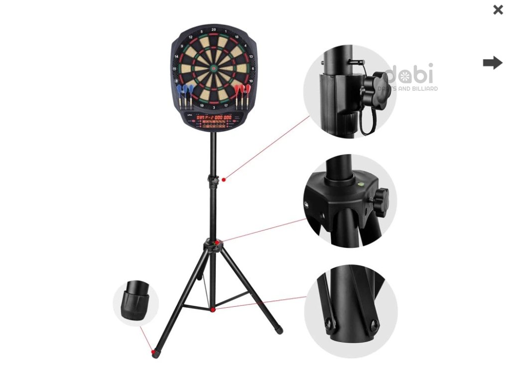 Screenshot 2025 11 10 at 11 28 31 Stojan na terč Bullet Hybrid Darts Stand Cinkili Specialista na šipky a terče