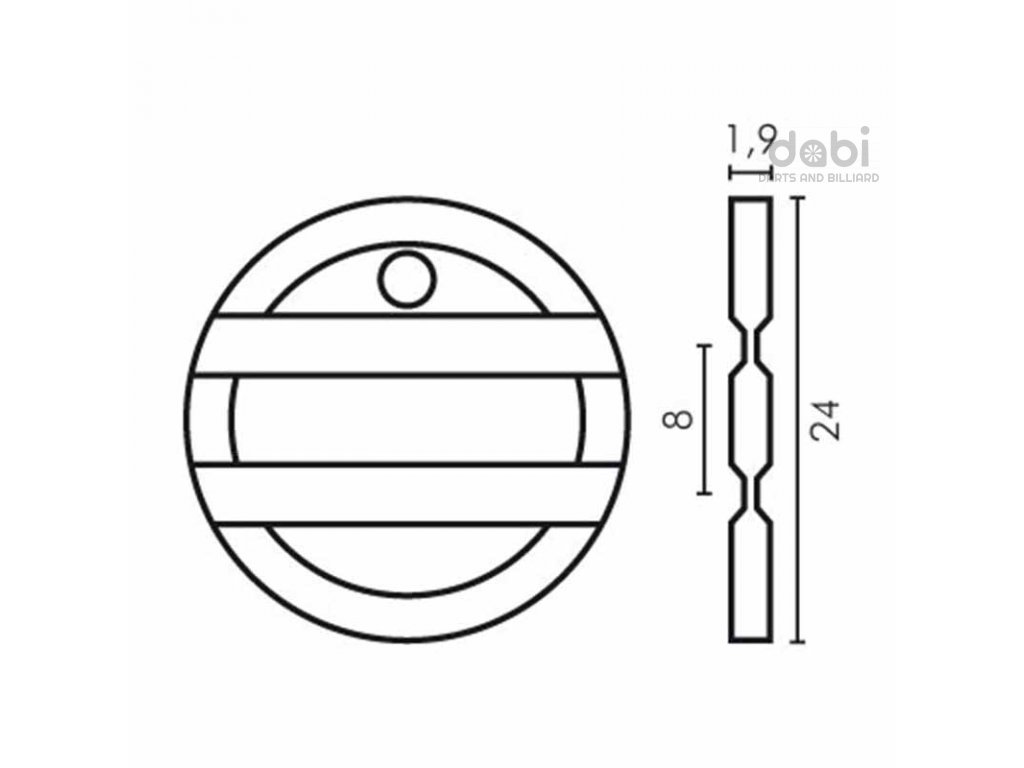 TOKEN TYPE V 4 GROOVES
