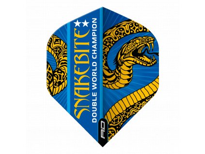 F6704 Hardcore Snakebite 2XWC Blue and Gold Image 2