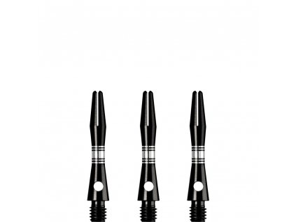 Násadky Designa Multiline Alu Regrooved Black Extra Short