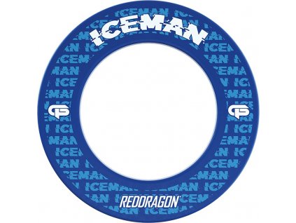 red dragon surround gerwyn price iceman edition dartboard surround dart catchring