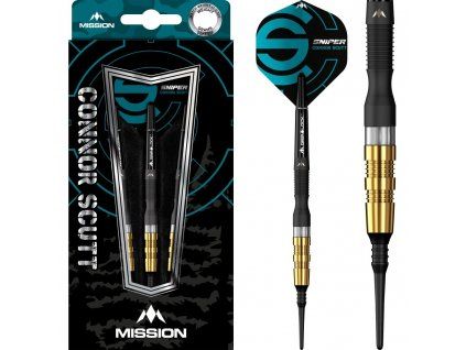 Šipky Mission Sniper Connor Scutt 95% 20g soft