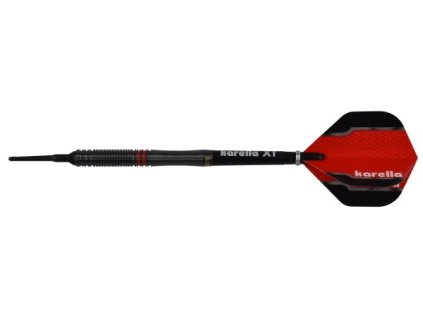Šipky Karella Fighter Black 90% 20g soft