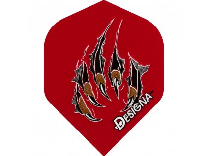 Letky Designa Extra Strong Claw - Red