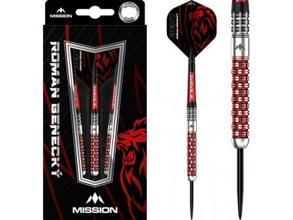 mission rorman benecky steel tip darts dart