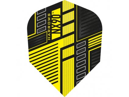 harrows dart flights NX90 std yellow 1