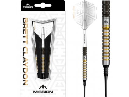 Mission Brett Claydon Soft Tip Dart Full