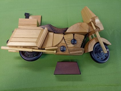 Dřevěná motorka