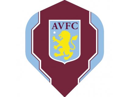 Aston Villa FC Dart Flights F4 Abstract 1