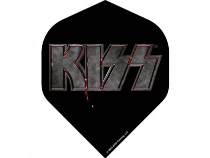 Kiss Dart Flights F1 F4174 Blood Logo 1
