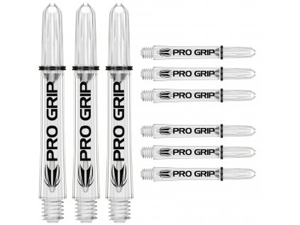 target nasadky target pro grip 3 set clear