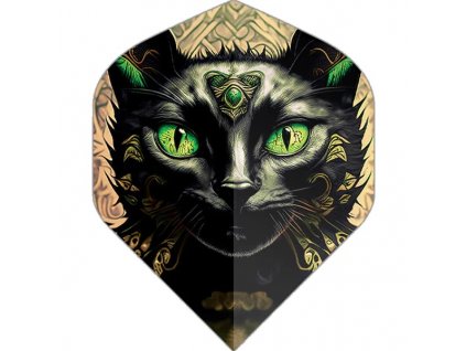 Designa Motley Dart Flights F4375 Black Cat 1
