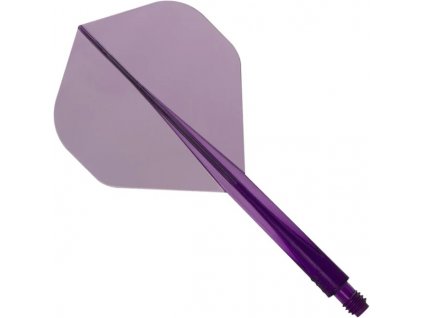 Condor AXE Flights Standard Clear Purple 1