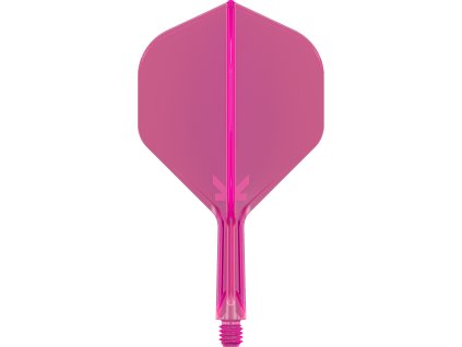 410040 K FLEX FLIGHT STD NO2 SHORT NEON PINK FLAT