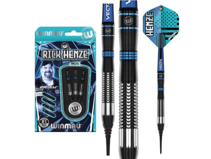 winmau winmau rick henze 90 soft tip darts