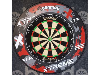 Winmau set DOUBLE - terč Blade 6 + okruží Xtreme Red